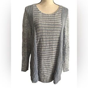 Women’s plus size knit sweater style & co 1X casual coastal grandma